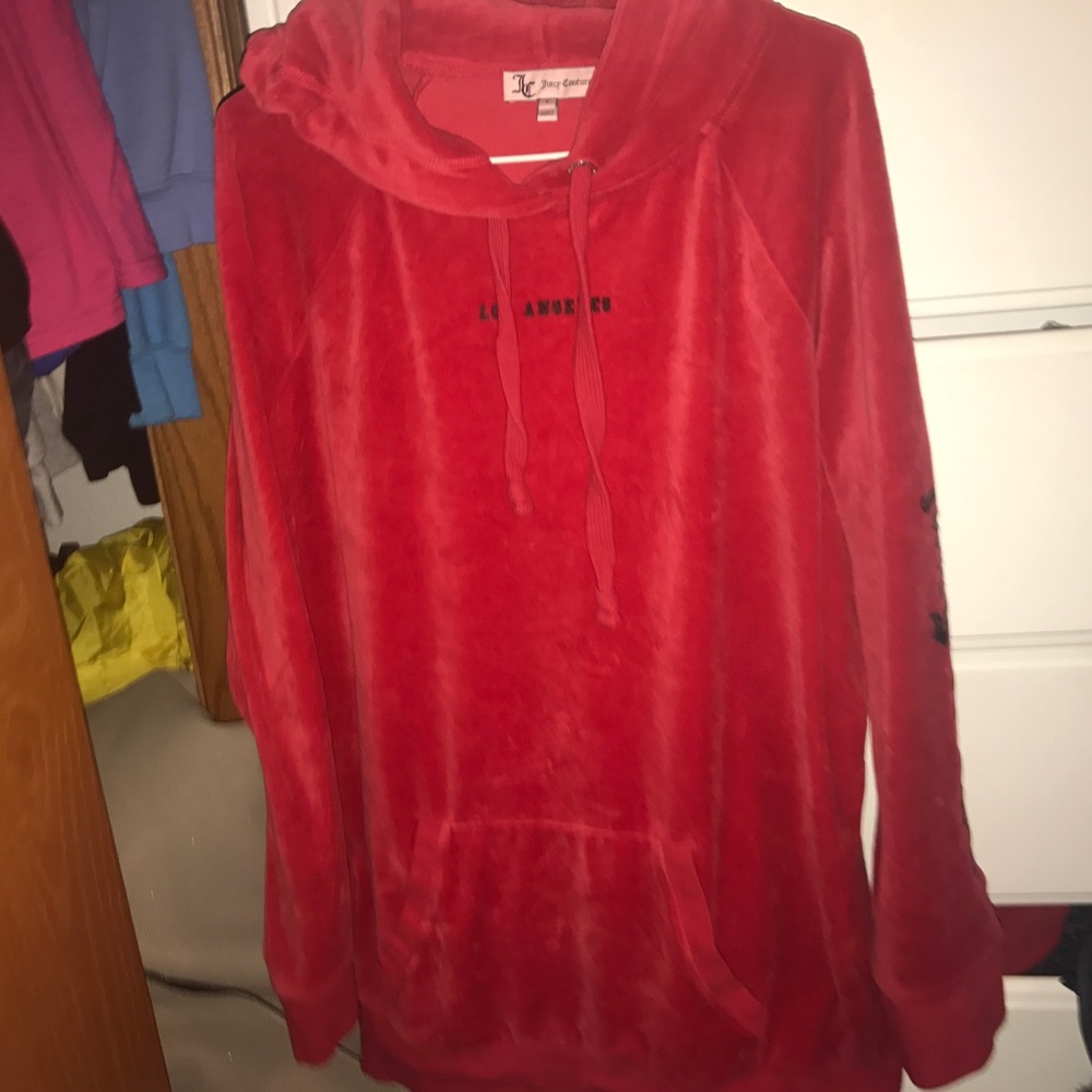 Juicy Couture hoodie (red)